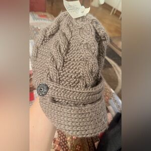 Nirvanna Designs Winter Hat Hand Knit In Nepal Wool Cap